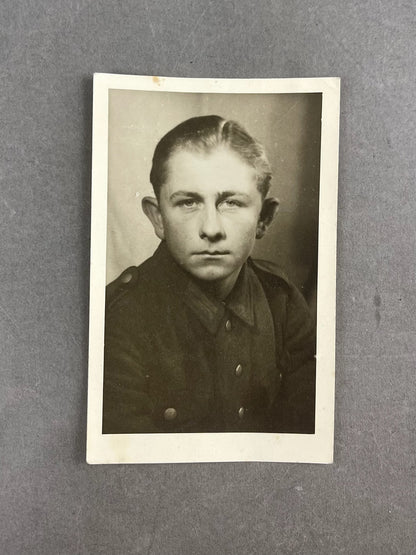 WW2 Tysk Wehrmacht Foto-Postkort. Original.