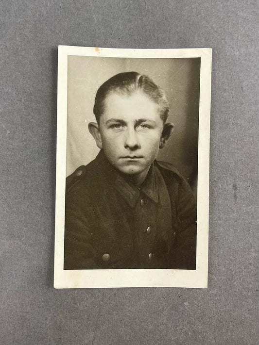WW2 Tysk Wehrmacht Foto-Postkort. Original.