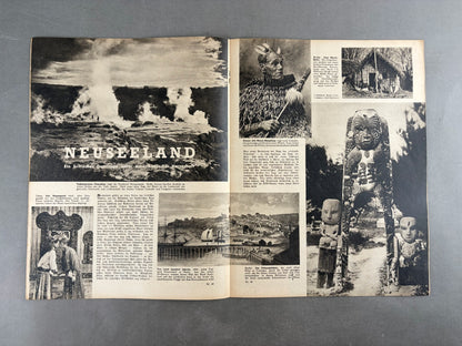 WW2 Tysk "Die Woche" Blad. Original.
