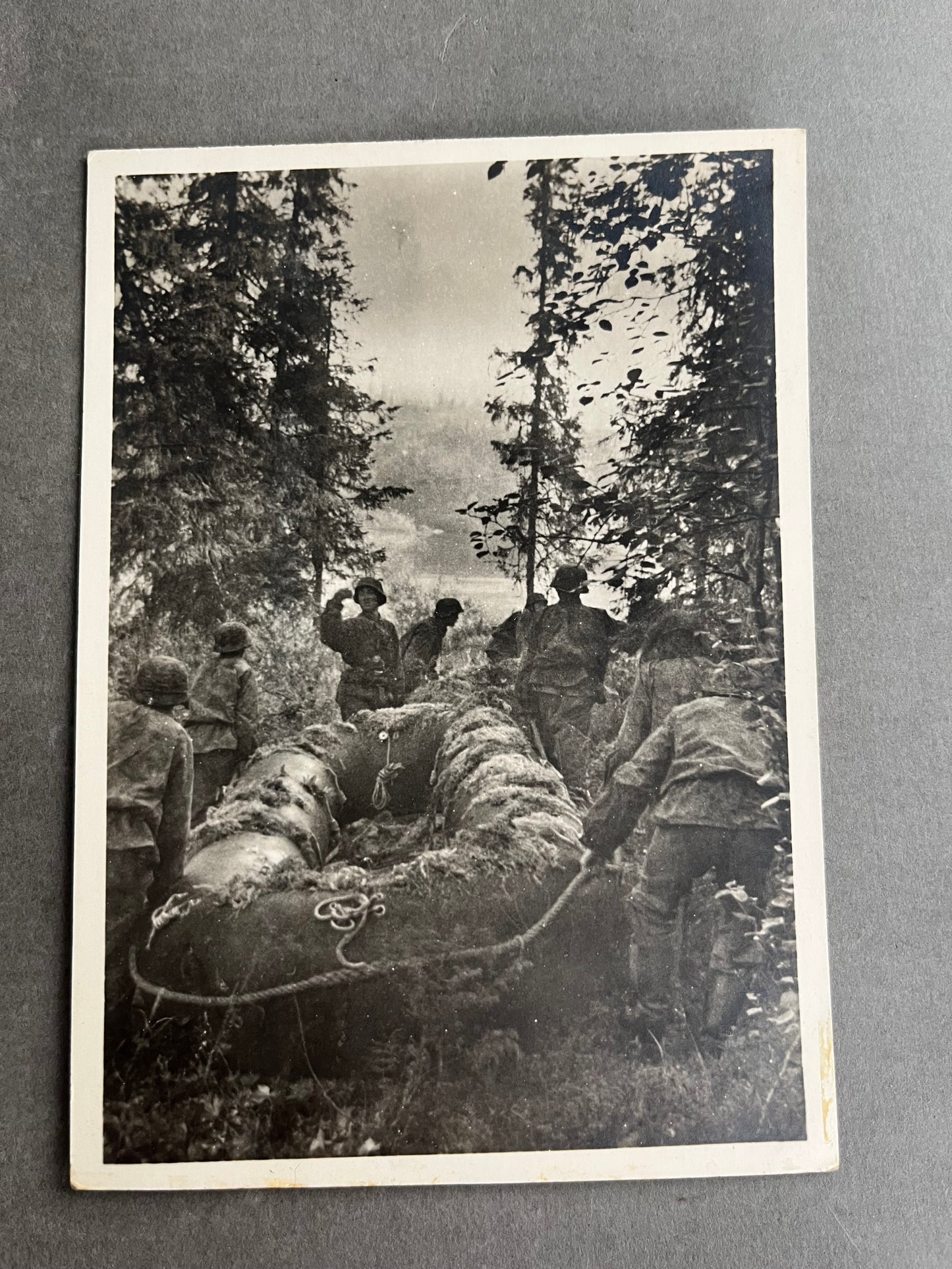 WW2 Tysk Waffen-SS Postkort. Original.
