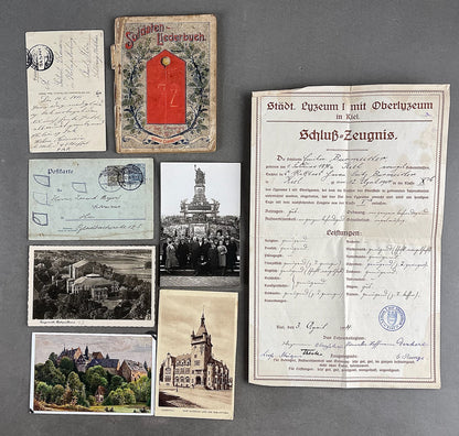 WW1 Tysk Blandet Lot. Original.