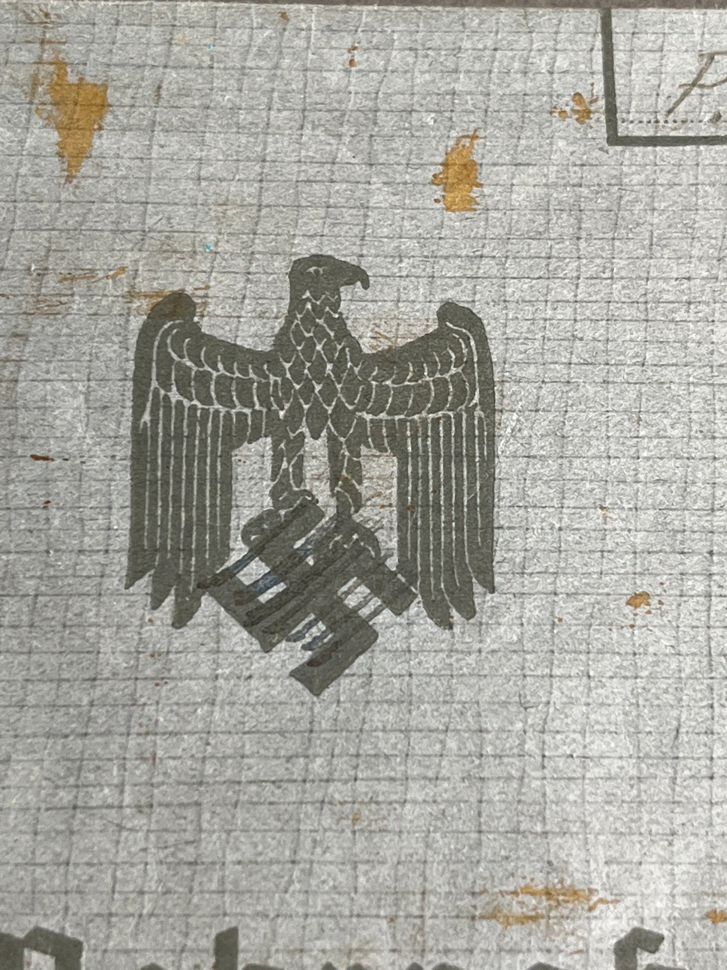 WW2 Tysk Wehrpass. Fra Flensburg med dansk efternavn "Petersen". Original.