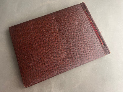 WW2 Tysk Heer Fotoalbum. Tomt. Original.