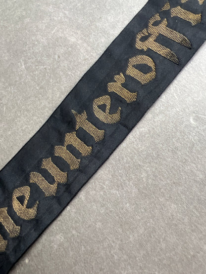 WW2 Tysk Kriegsmarine Matros Huebånd "2. Marineunteroffizierlehrabteilung. 2.". Original.