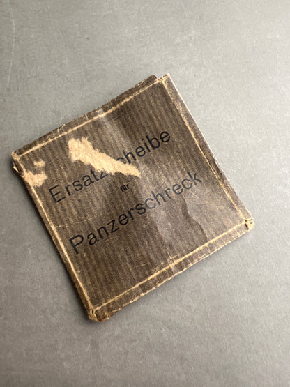 WW2 Tysk Omslag til Ekstra Glas til Panzerschreck. Sjælden. Original.