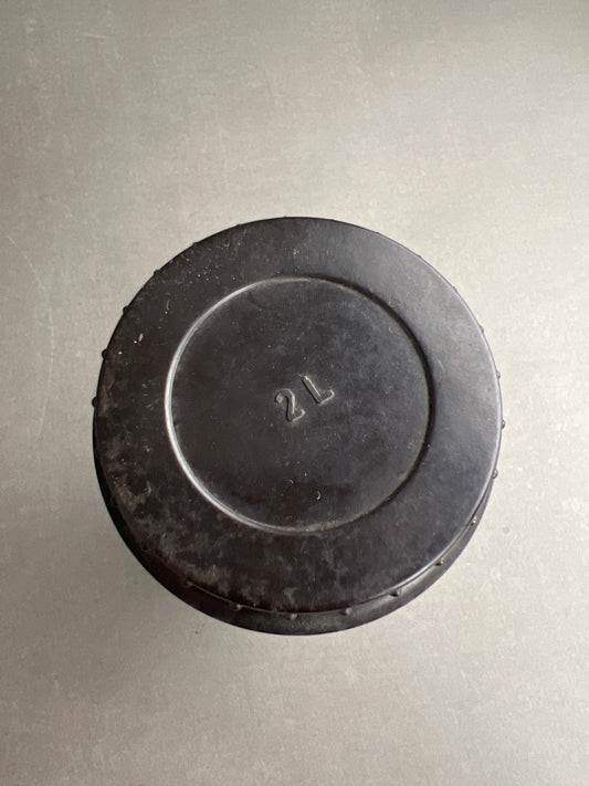 WW2 Tysk "Zunderbuchse 2L" Bakelit Beholder til Tændsats. Godt stemplet. Original.