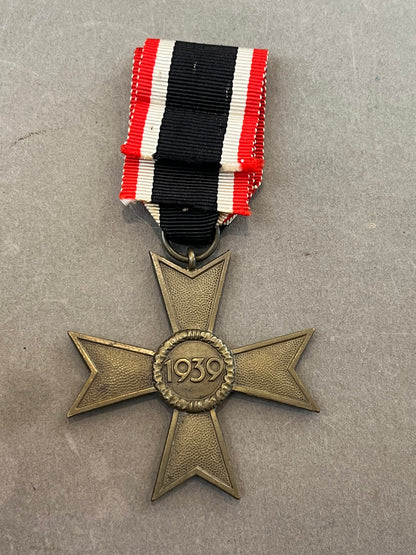 WW2 Tysk KvK u. Sværd. Original.