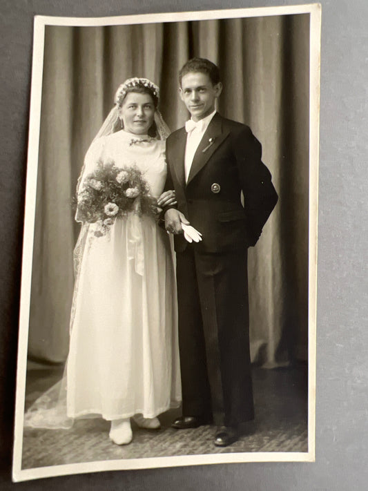 WW2 Tysk Foto-Postkort. Original.