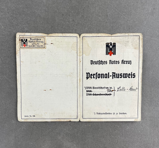 WW2 Tysk DRK Rødekors Lot fra en DRK-Helferin. Interessant. Original.