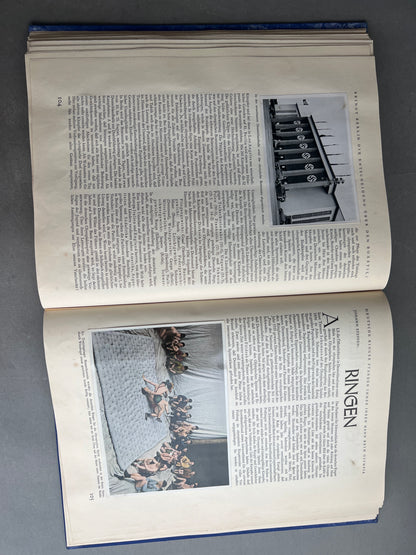 WW2 Tysk Olympiaden 1936 "Cigaretten album". Ikke komplet. Original.