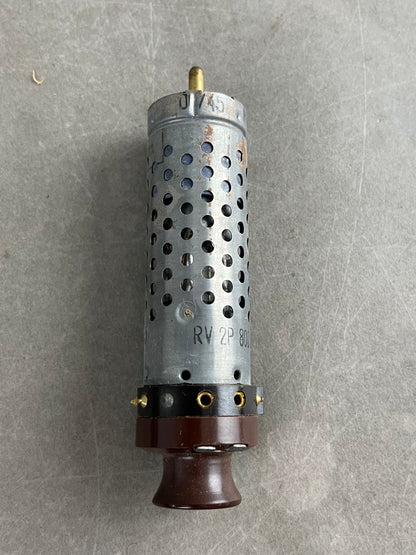 WW2 Tysk Radiorør. Godt stemplet med WaA og "Wehrmacht". Original.