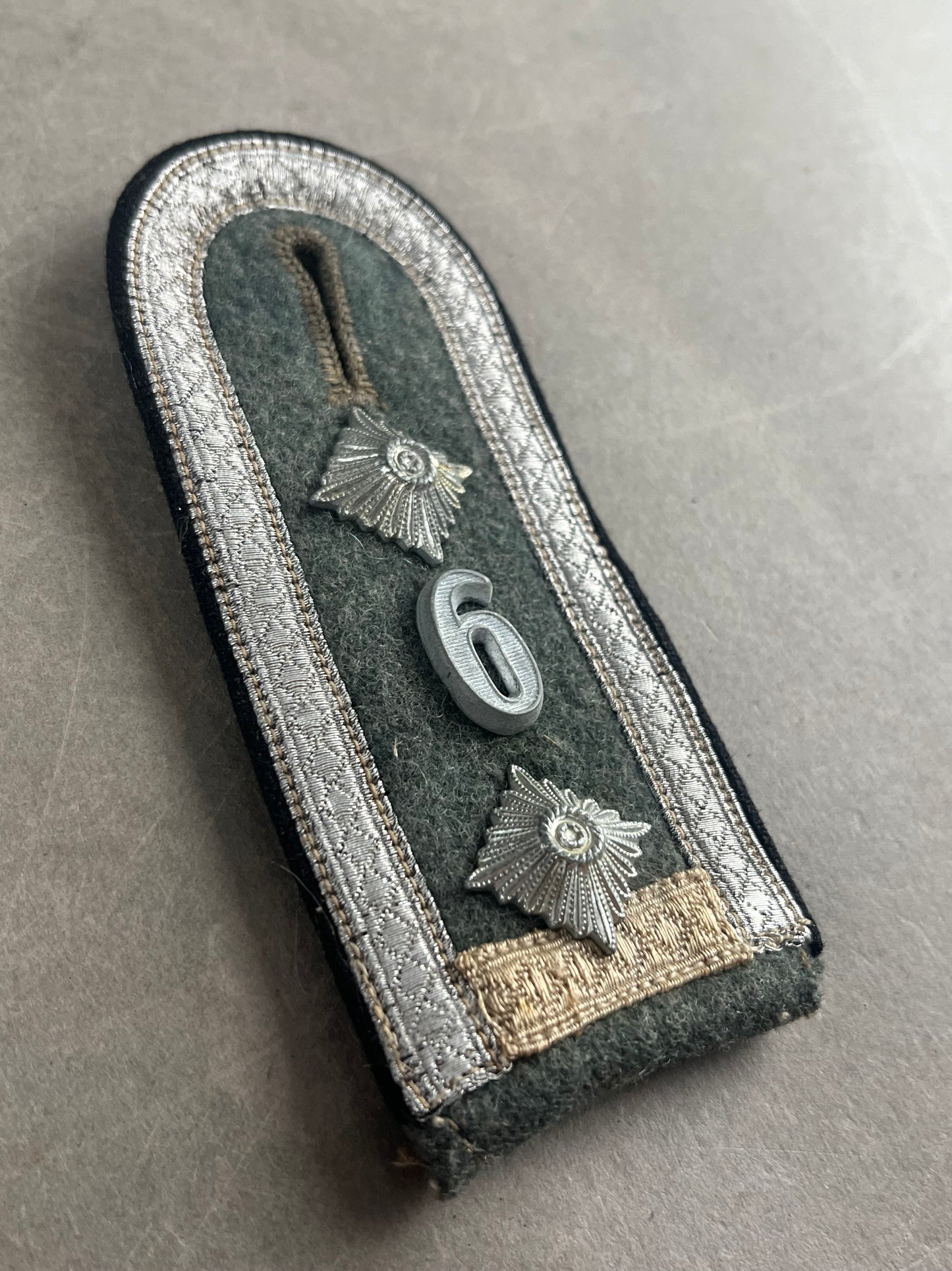 WW2 Tysk Wehrmacht Pionier Skulderstrop. Original.