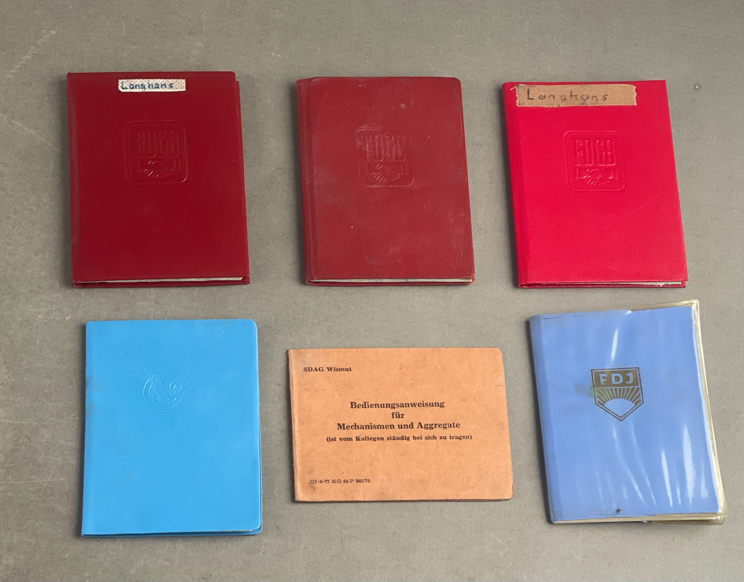 Østtysk DDR Blandet Lot. Original.