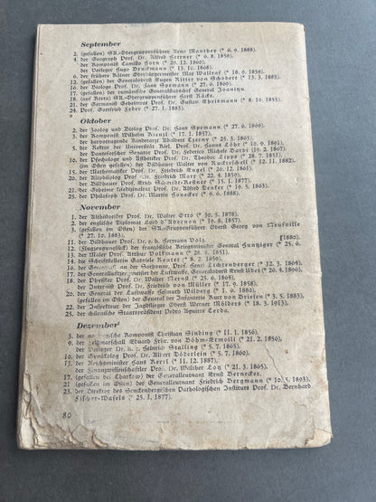 WW2 Tysk Bog fra 1941. Original.