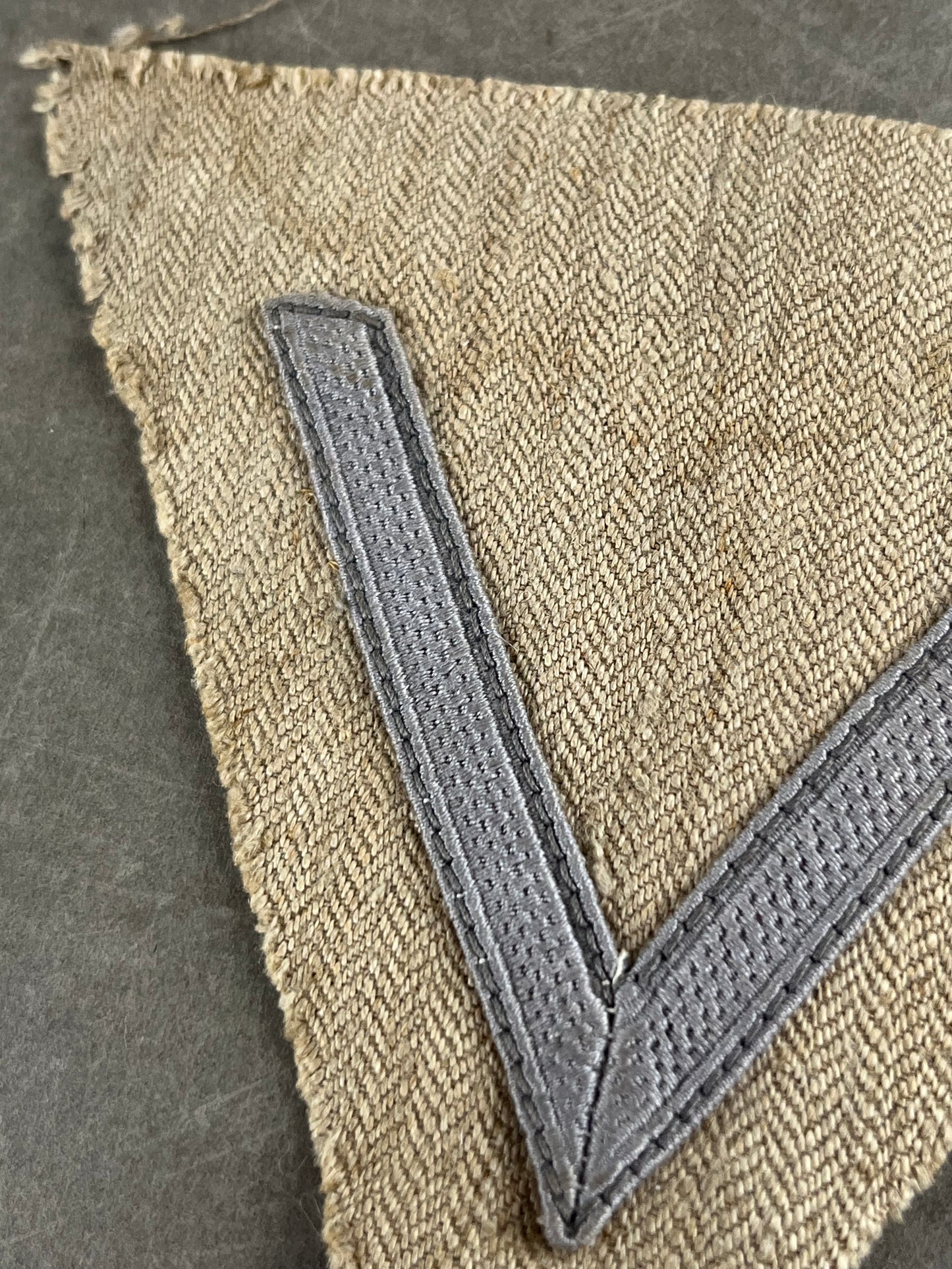 WW2 Tysk Wehrmacht Tropisk Rangvinkel. Ubrugt. Sjælden. Original.