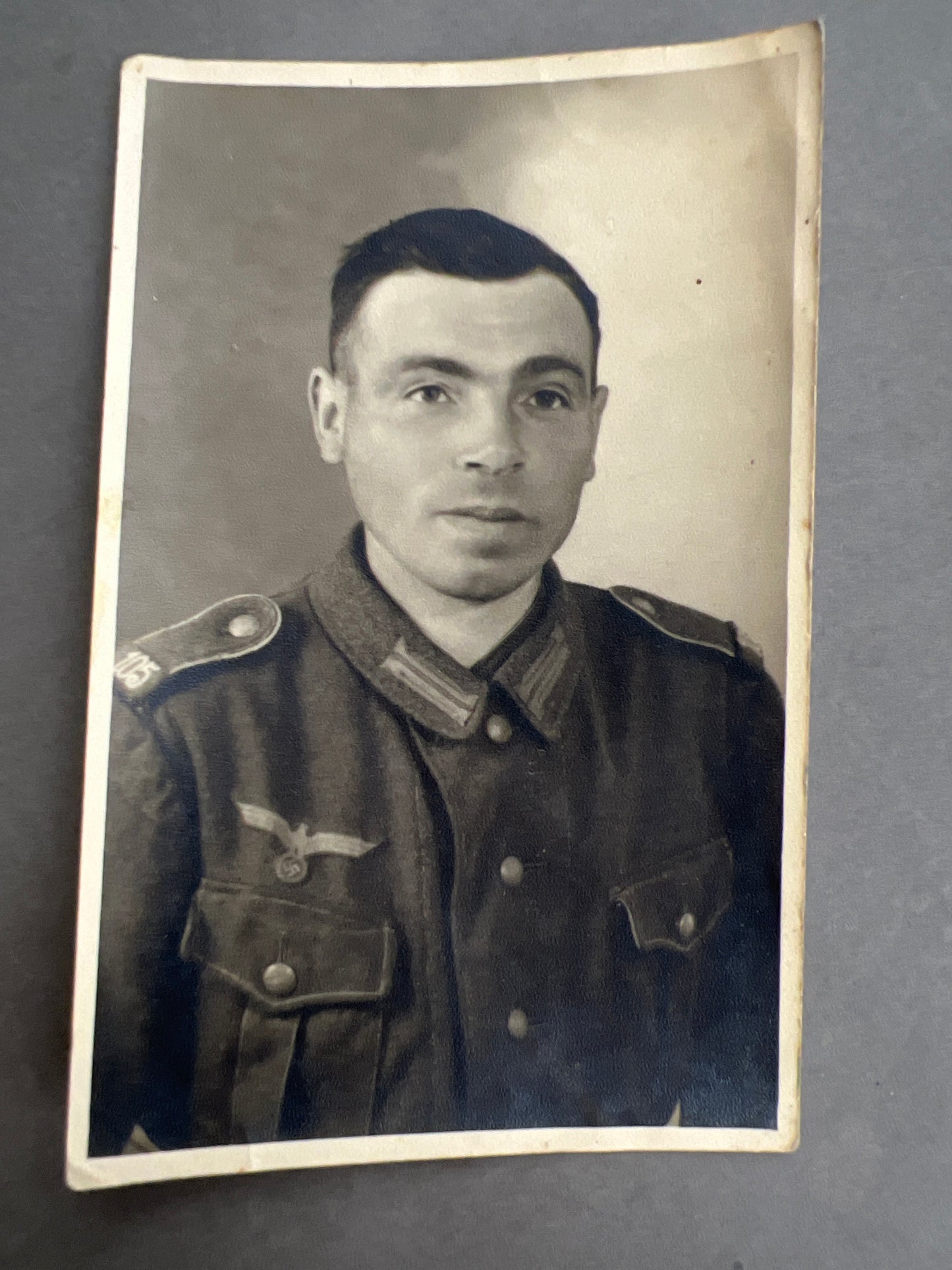 WW2 Tysk Wehrmacht Foto-Postkort. Original.