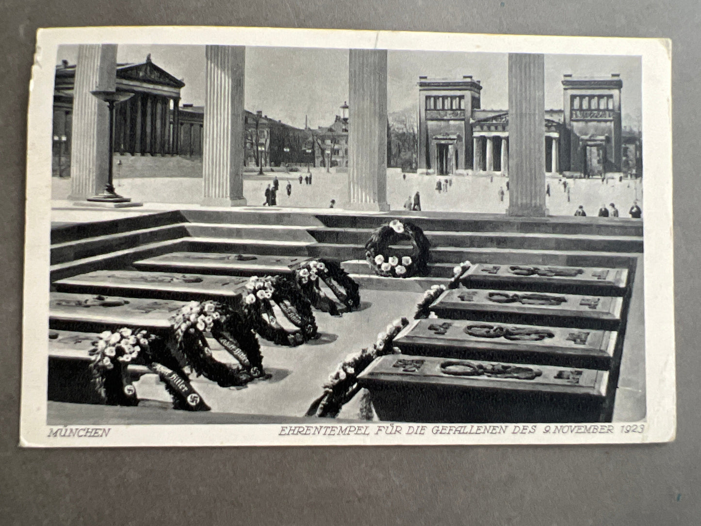 WW2 Tysk NSDAP Postkort. Original.