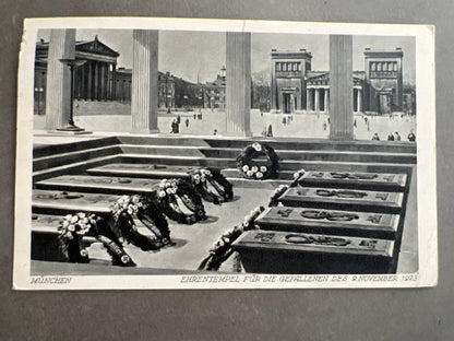 WW2 Tysk NSDAP Postkort. Original.