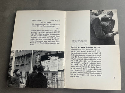 WW2 Tysk HJ Bog. Med Hilsen/Dedikation. Mange gode billeder. Original.