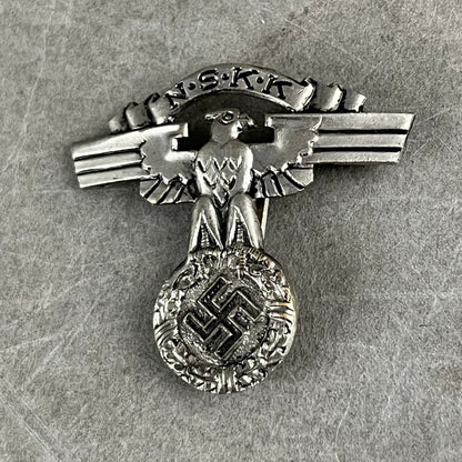 WW2 Tysk NSKK Kasketørn. Original.