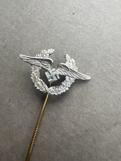 WW2 Tysk Luftwaffe Arbejder Nål "Ehrenzeichen für treue Arbeit Luftwaffe". Original.