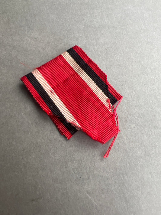 WW1 Tysk Rødekors Medalje Bånd. Original.