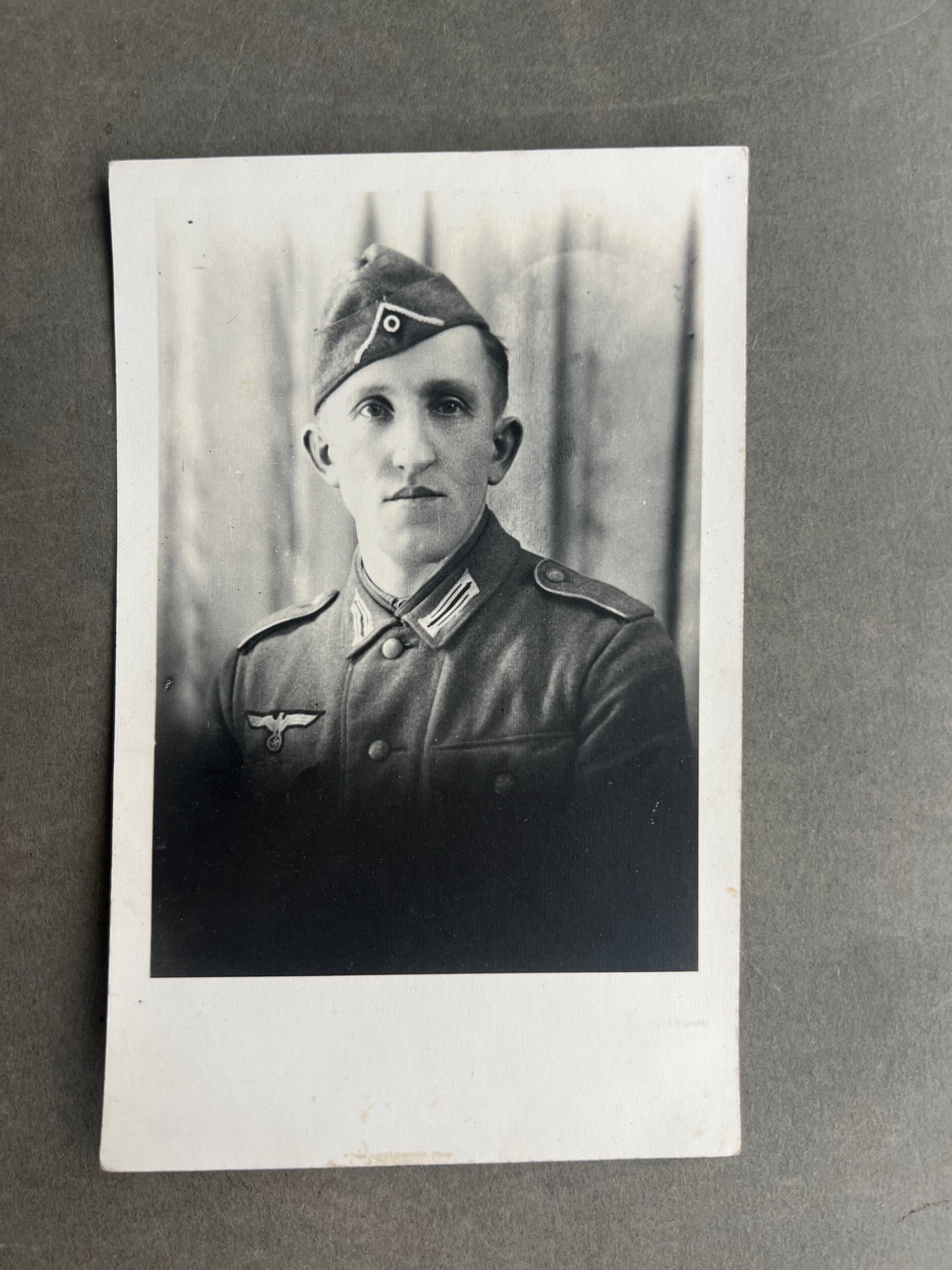 WW2 Tysk Wehrmacht Foto-Postkort. Original.