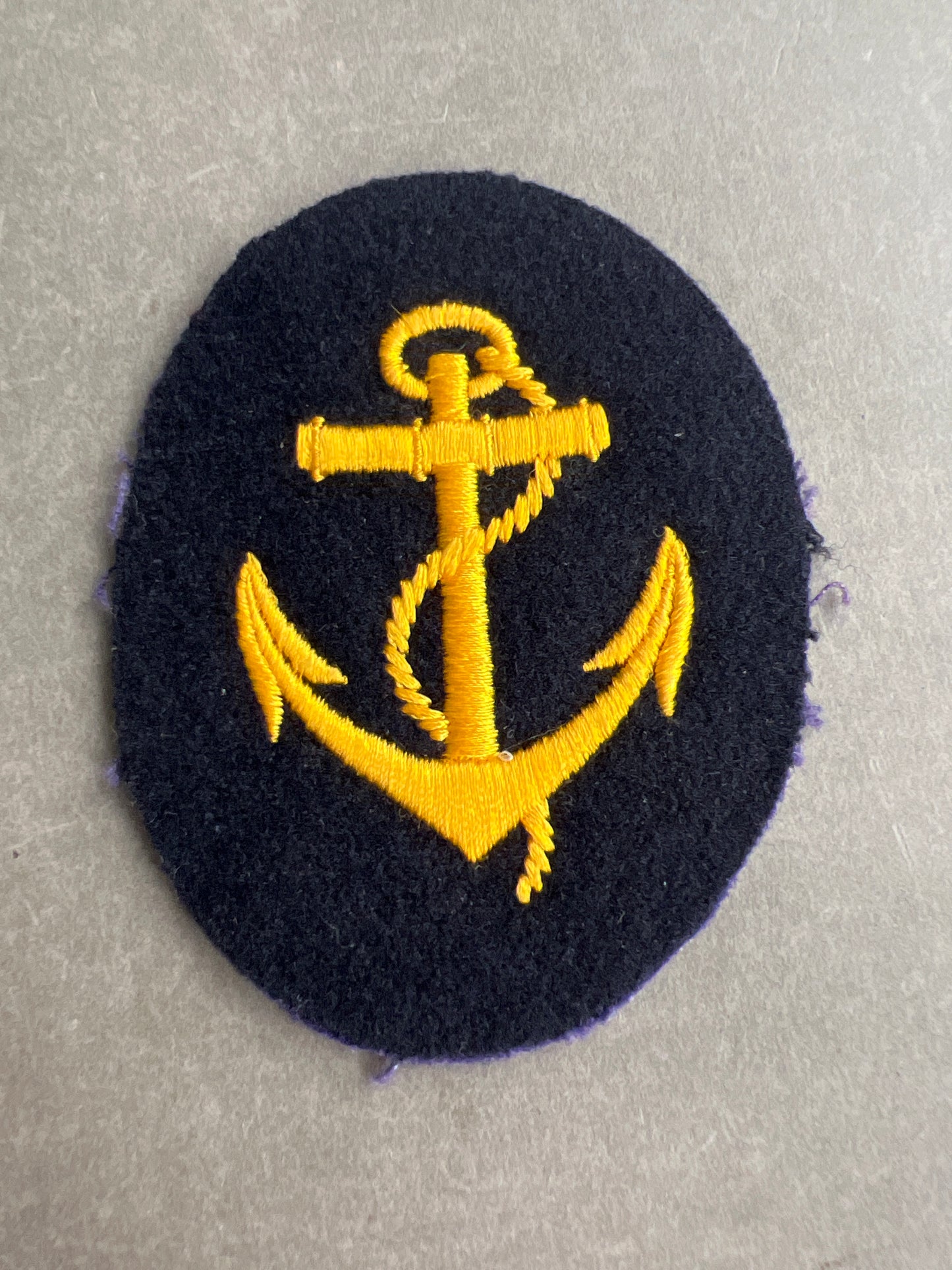 WW2 Tysk Kriegsmarine Specialist Ærmemærke. Med fremstiller. Original.