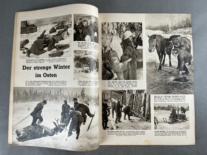 WW2 Tysk "Die Woche" Blad. Original.