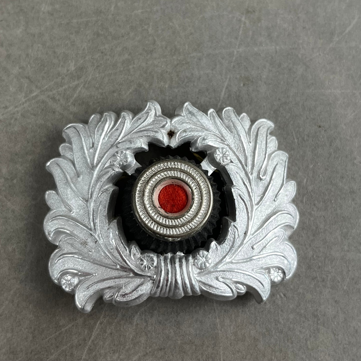 WW2 Tysk Zolldienst Kasket Egeløv og Korkade. Original.