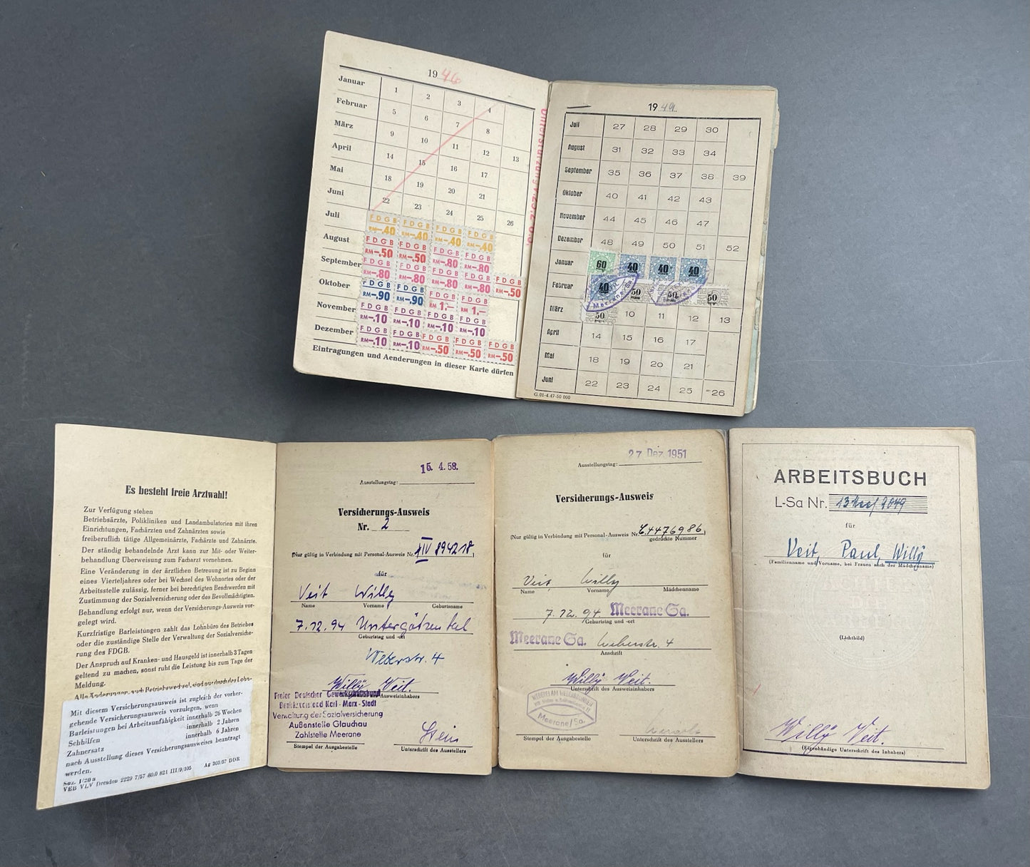 Østtysk DDR Blandet Lot. Original.