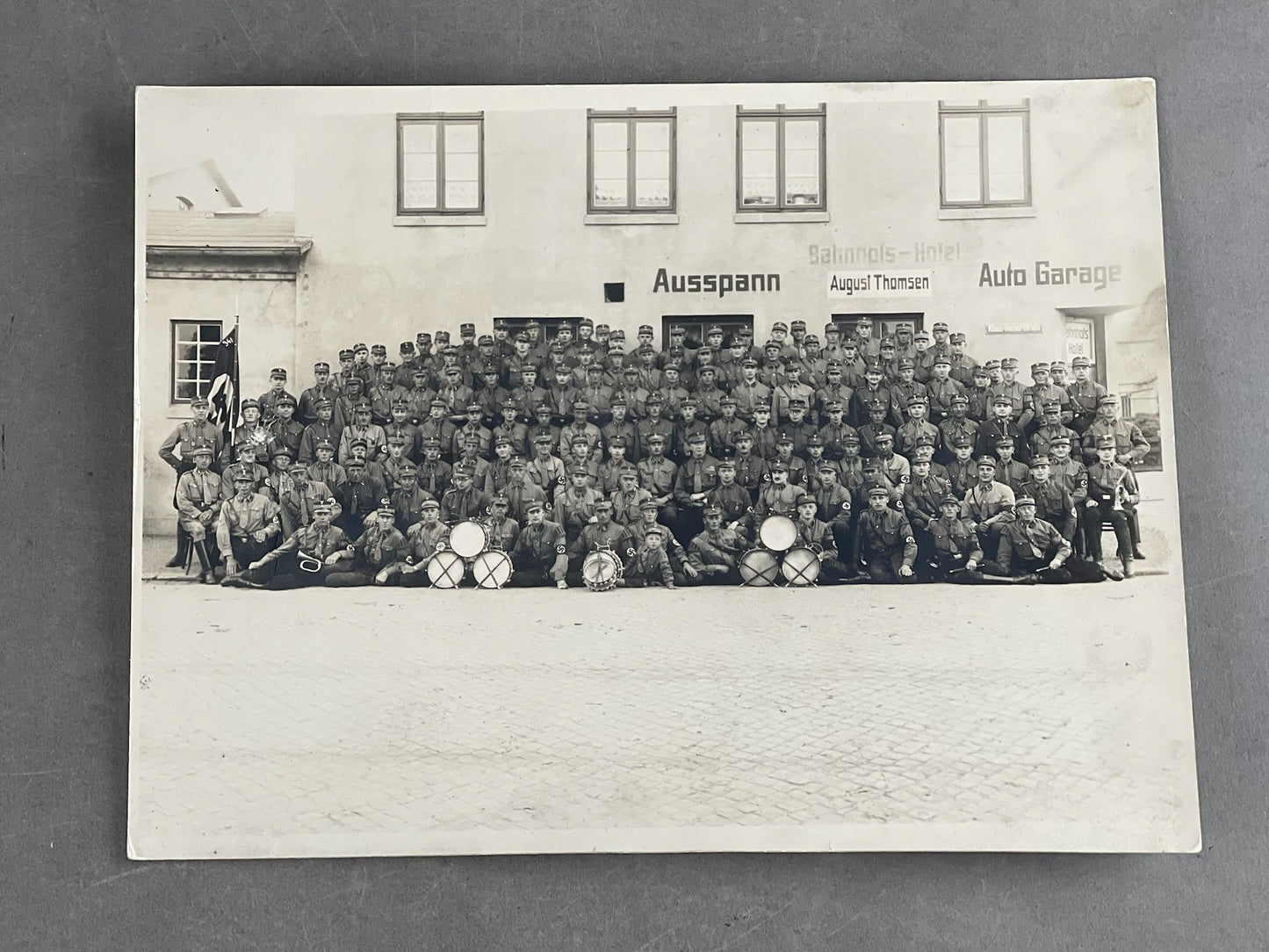 WW2 Tysk Stort SA Billede. Original.