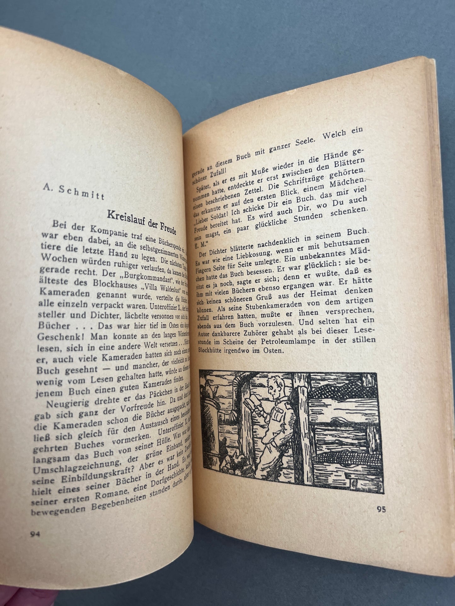 WW2 Tysk Wehrmacht/NSDAP Bog. Original.