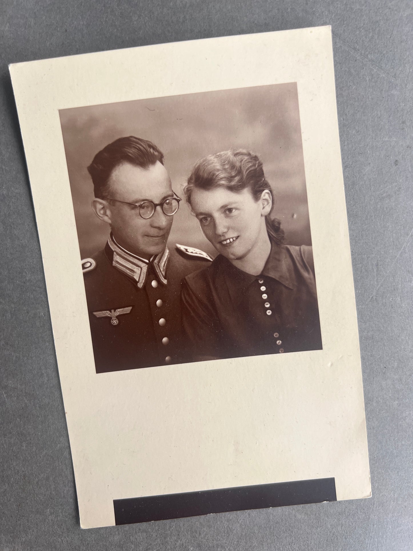 WW2 Tysk Foto-Postkort. Original.