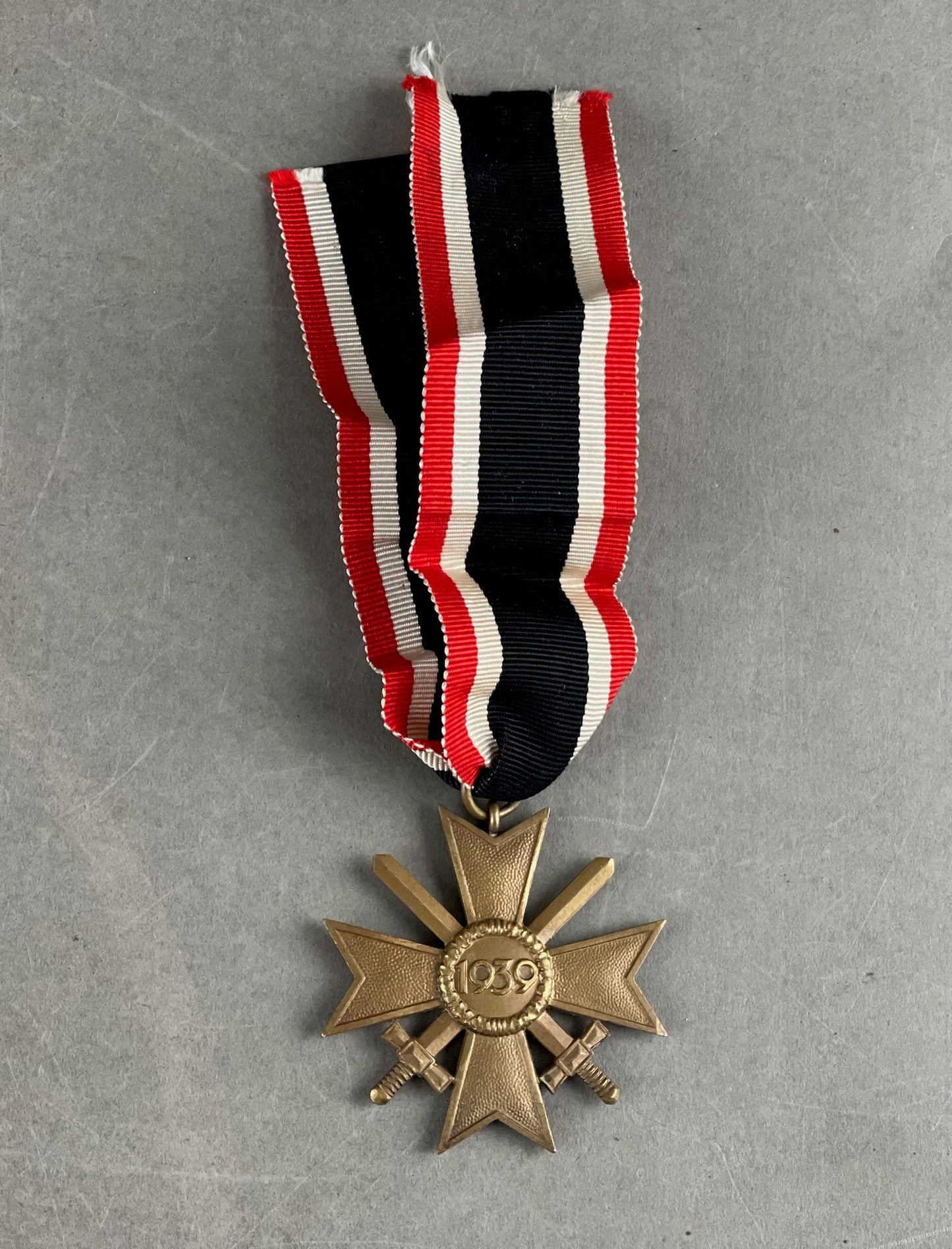 WW2 Tysk Kriegsverdienstkreuz 2. Klasse m. Sværd. Original.