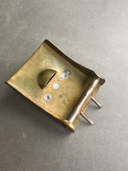 WW1 Tysk "Gott Mit Uns" Bæltespænde. Original.