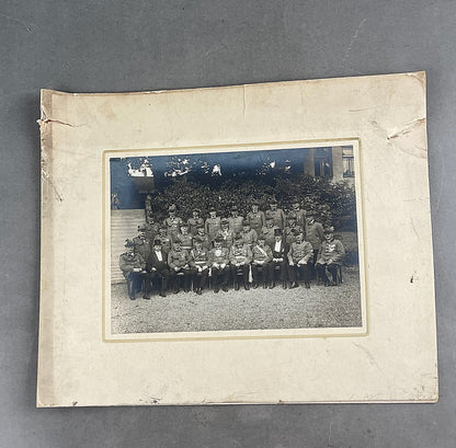 WW1/WW2 Tysk Foto af Jægerforening medlemmer. A4 størrelse. Original.