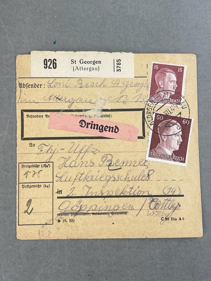 WW2 Frimærke. Original.