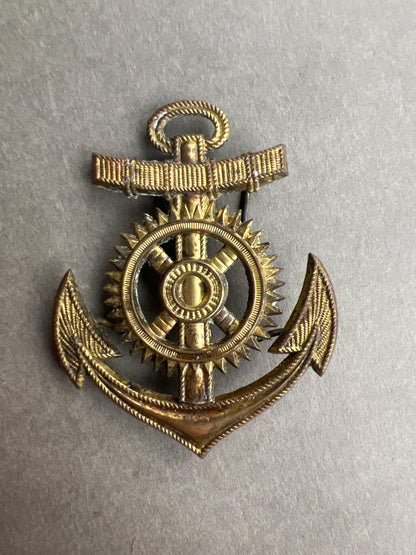 WW2 Tysk Kriegsmarine Metal insignia til specialist ærmemærke. Original.