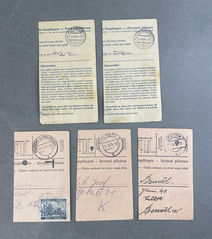 WW2 Tysk Frimærke Lot. Original.