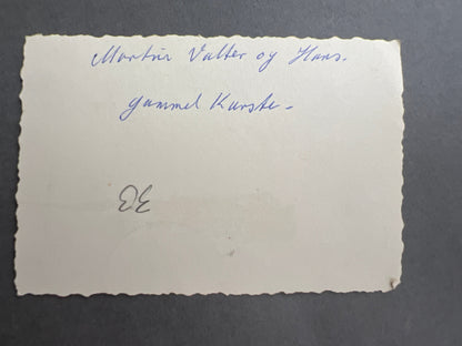 WW2 Tysk Fotos af 3 brødre. Hitler Jugend, Luftwaffe og Wehrmacht. Original.