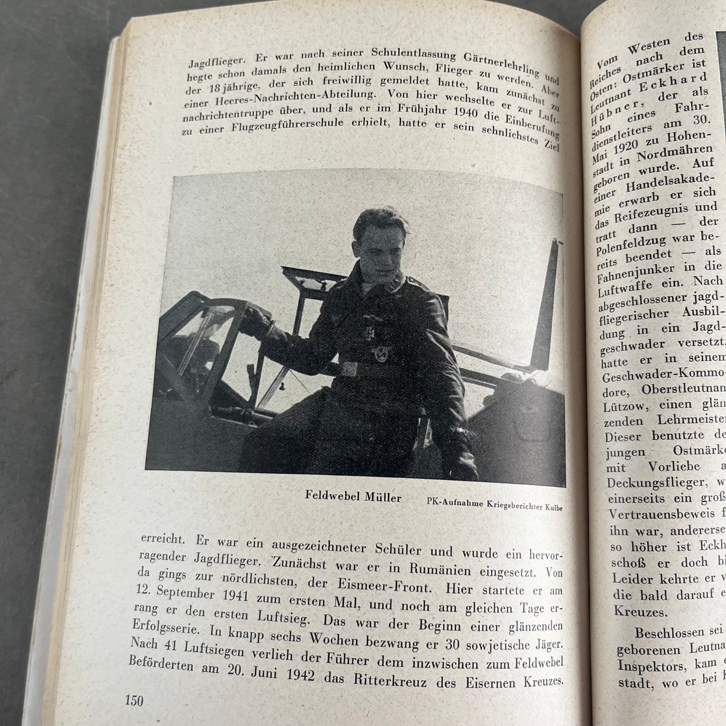 WW2 Tysk "Flieger Kalender" Bog. Årgang 1943. Original.