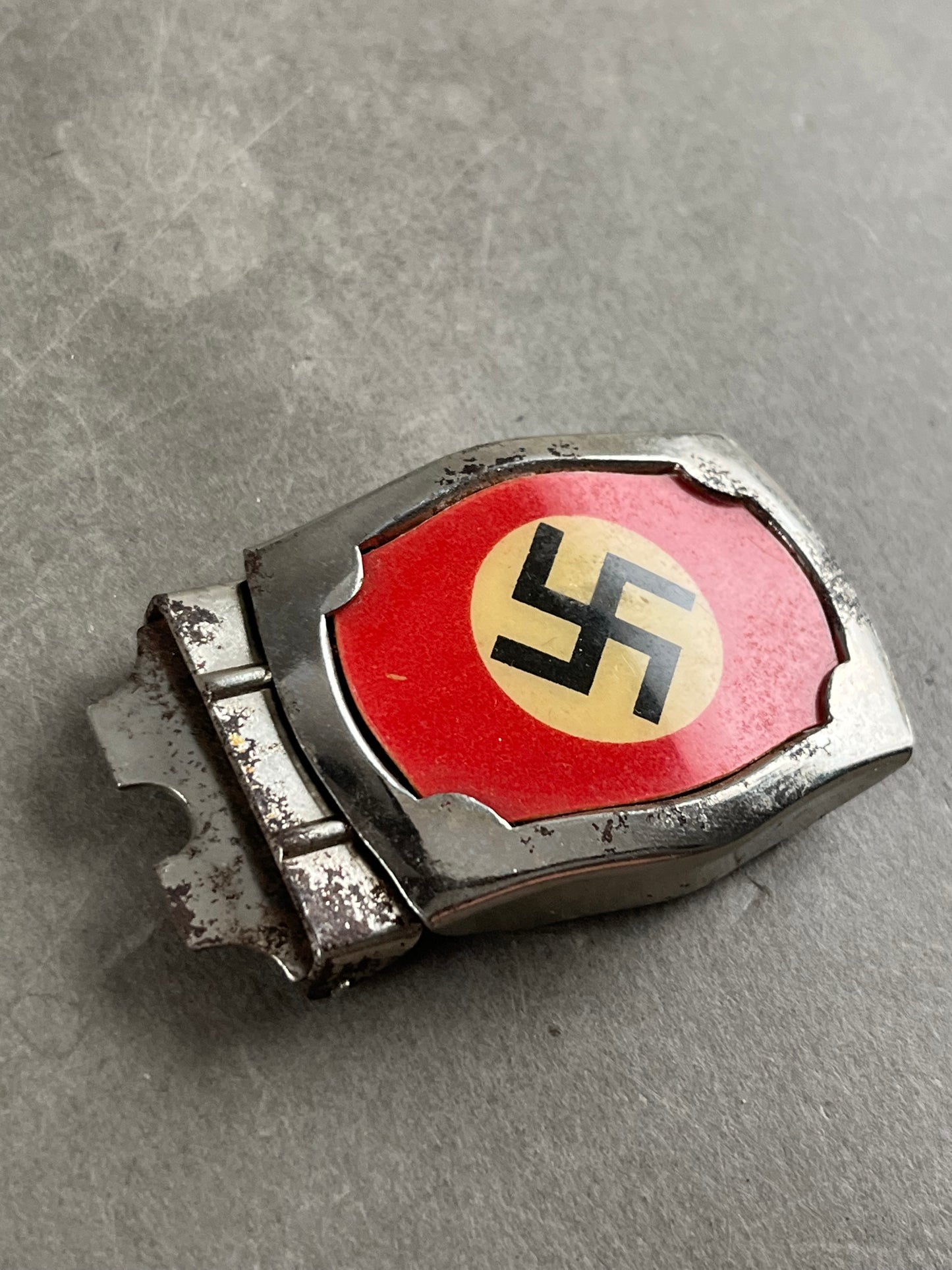 WW2 Tysk Tidlig NSDAP Sympatisør Bæltespænde. Original.