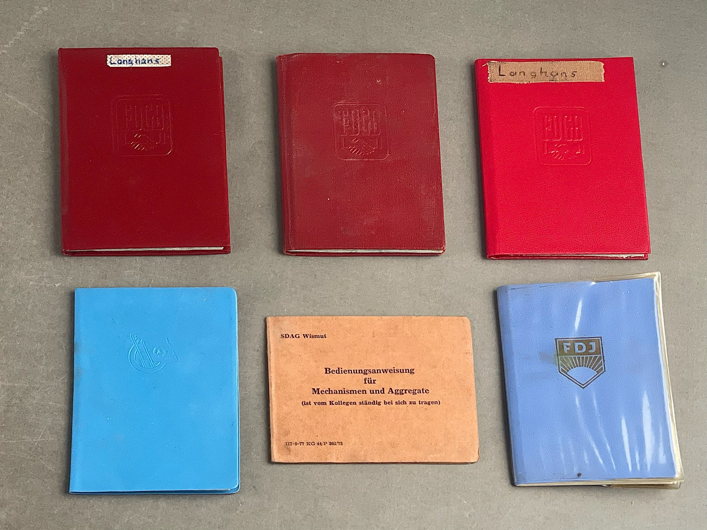 Østtysk DDR Blandet Lot. Original.