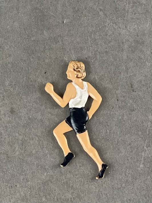 WW2 Tysk WHW "HJ/BDM" Figur. Original.