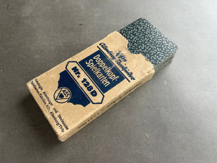 WW2 Tysk Heer Udleveret Spillekort. Original.