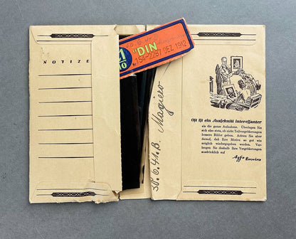WW2 Tyk Lot af Foto-negativer. Flere gode billeder. Original.