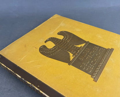 WW2 Tysk Stort "Cigaretten Album". Komplet. 23x31cm. Original.