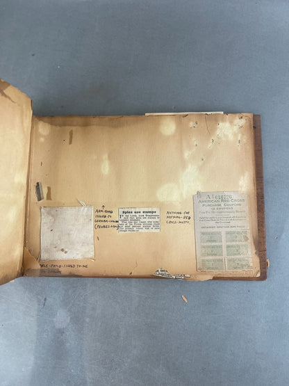 WW2 Amerikansk "Veteran-Album". Interessant. Original.