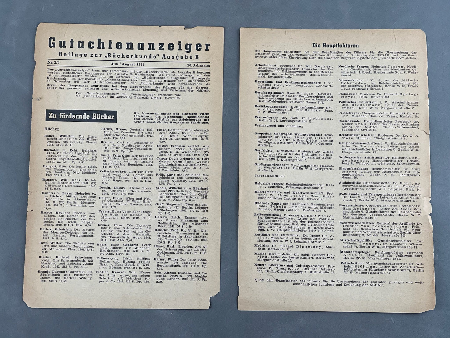 WW2 Tysk Blandet Lot. Original.